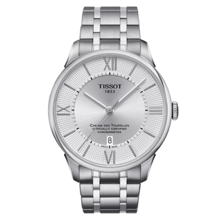 Tissot - T099.408.11.038.00  Chemin Des Tourelles Powermatic 80 COSC 42 Stainless Steel / Silver / Bracelet