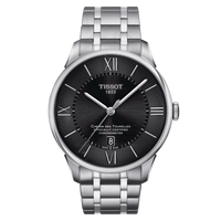 Tissot Chemin Des Tourelles Powermatic 80 GMT 42 Stainless Steel / Silver / Bracelet (T099.408.11.058.00)