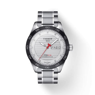 Tissot - T100.430.11.031.00  PRS 516 Powermatic 80 Stainless Steel / Silver / Bracelet