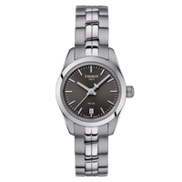 Tissot PR 100 Quartz 24.5 Stainless Steel / Yellow Gold PVD / White / Bracelet (T101.010.11.061.00)