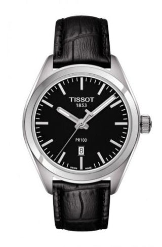 Tissot - T101.210.16.051.00  PR 100 Quartz 33 Stainless Steel / Black / Strap