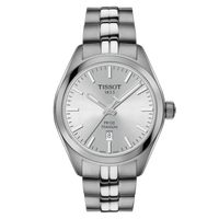 Tissot PR 100 Quartz 33 Stainless Steel / Rose Gold PVD / Silver / Bracelet (T101.210.44.031.00)