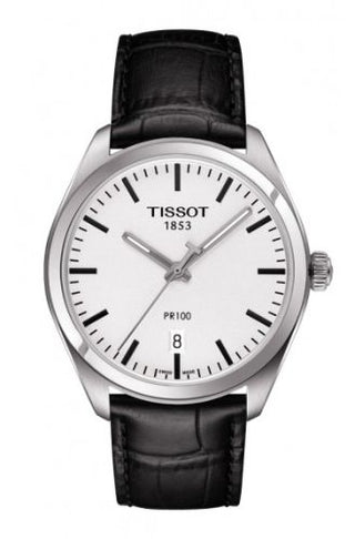 Tissot - T101.410.16.031.00  PR 100 Quartz 39 Stainless Steel / Silver / Strap