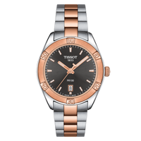 Tissot PR 100 Sport Chic 36 Stainless Steel / Rose Gold PVD / MOP / Bracelet (T101.910.22.061.00)