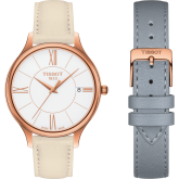 Tissot - T103.210.36.018.00  Bella Ora Round Rose Gold / White