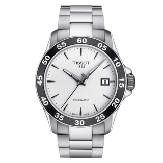 Tissot - T106.407.11.031.00  V8 Swissmatic 42.5 Stainless Steel / Silver / Bracelet