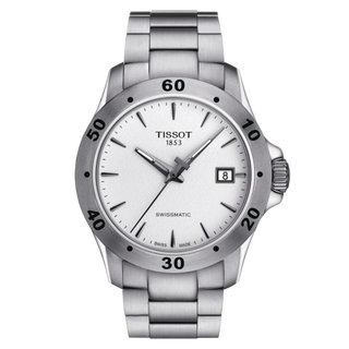 Tissot - T106.407.11.031.01  V8 Swissmatic 42.5 Stainless Steel / Silver / Bracelet