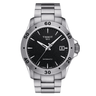 Tissot - T106.407.11.051.00  V8 Swissmatic 42.5 Stainless Steel / Black / Bracelet