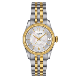 Tissot - T108.208.22.117.00  Ballade Powermatic 80 COSC 32 Stainless Steel / Yellow Gold PVD / MOP / Bracelet