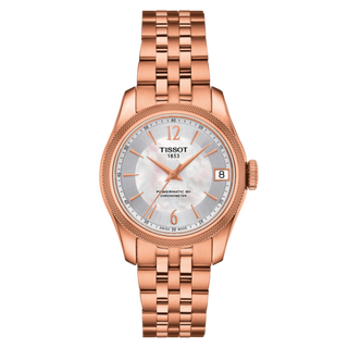 Tissot - T108.208.33.117.00  Ballade Powermatic 80 COSC 32 Rose Gold PVD / MOP / Bracelet