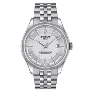 Tissot - T108.408.11.037.00  Ballade Powermatic 80 41 Stainless Steel / Silver / Bracelet