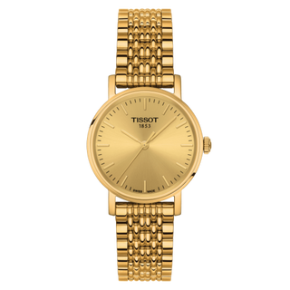 Tissot - T109.210.33.021.00  Everytime Small Yellow Gold PVD / Champagne / Bracelet