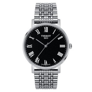 Tissot - T109.410.11.053.00  Everytime Medium Stainless Steel / Black / Bracelet