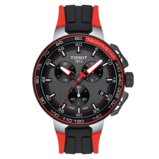 Tissot - T111.417.27.441.00  T-Race Cycling Chronograph Stainless Steel / Red