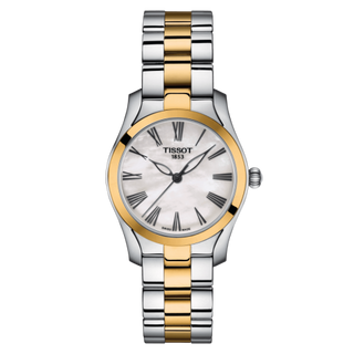 Tissot - T112.210.22.113.00  T-Wave Stainless Steel - Yellow Gold / MOP / Bracelet