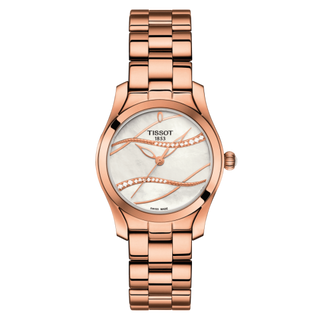 Tissot - T112.210.33.111.00  T-Wave Rose Gold / MOP