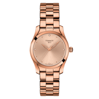 Tissot - T112.210.33.456.00  T-Wave Rose Gold / Beige / Bracelet