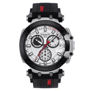 Tissot - T115.417.27.011.00  T-Race Chronograph Stainless Steel / White