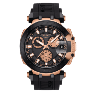 Tissot - T115.417.37.051.00  T-Race Chronograph Rose Gold / Black