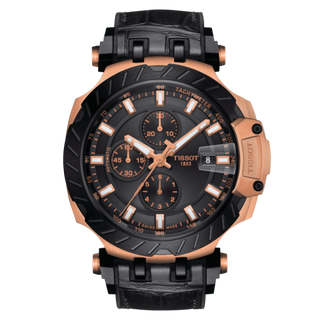 Tissot - T115.427.37.051.01  Tissot T-race Automatic Chronograph Rose Gold / Black