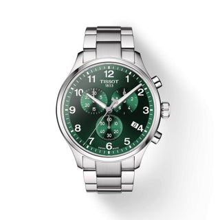 Tissot - T116.617.11.092.00  Chrono XL Classic Stainless Steel / Green / Bracelet