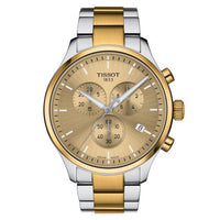 Tissot Chrono XL Classic Stainless Steel - Yellow Gold / Green / Bracelet (T116.617.22.021.00)