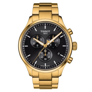 Tissot - T116.617.33.051.00  Chrono XL Classic Yellow Gold / Black / Bracelet