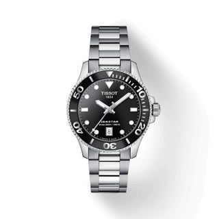 Tissot - T120.210.11.051.00  Seastar 1000 36 Quartz Stainless Steel / Black / Bracelet