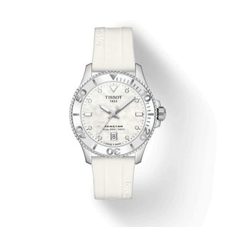 Tissot - T120.210.17.116.00  Seastar 1000 36 Quartz Stainless Steel / MOP / Bracelet