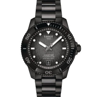 Tissot - T120.807.33.051.00  Seastar 1000 Powermatic 80 40 PVD / Grey / Bracelet