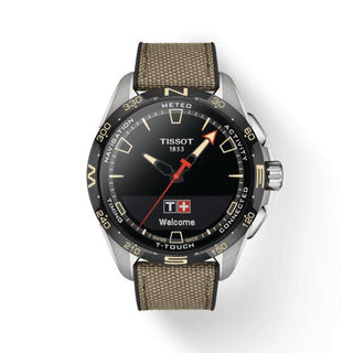 Tissot - T121.420.47.051.07  T-Touch Connect Solar Titanium - Ceramic / Black / Fabric