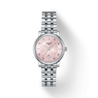 Tissot - T122.210.11.159.00  Carson Premium Quartz 30 Stainless Steel / MOP / Bracelet