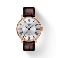 Tissot Carson Premium Automatic 30 Stainless Steel - Rose Gold / Silver / Bracelet (T122.407.36.033.00)