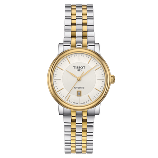 Tissot - T122.207.22.031.00  Carson Premium Automatic 30 Stainless Steel - Yellow Gold / Silver / Bracelet