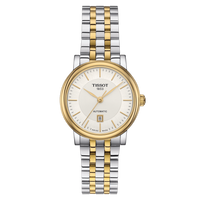 Tissot Carson Premium Powermatic 80 Stainless Steel - Yellow Gold / Silver / Bracelet (T122.207.22.031.00)