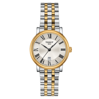 Tissot - T122.210.22.033.00  Carson Premium Quartz 30 Stainless Steel - Yellow Gold / Silver / Bracelet