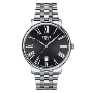 Tissot - T122.410.11.053.00  Carson Premium Quartz 40 Stainless Steel / Black / Bracelet