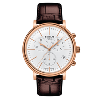 Tissot Carson Premium Chronograph Quartz 41 Stainless Steel / Silver / Bracelet (T122.417.36.011.00)