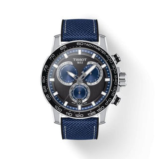 Tissot - T125.617.17.051.03  Supersport Chrono Stainless Steel / Black - Blue