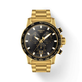 Tissot - T125.617.33.051.01  Supersport Chrono Yellow Gold / Black / Bracelet