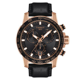 Tissot - T125.617.36.051.00  Supersport Chrono Rose Gold / Black