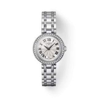 Tissot - T126.010.61.113.00  Bellissima Small Lady Stainless Steel - Diamond / Silver / Bracelet