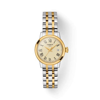 Tissot - T129.210.22.263.00  Dream Lady Stainless Steel - Yellow Gold / Ivory / Bracelet