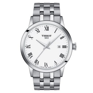 Tissot - T129.410.11.013.00  Dream Quartz 42 Stainless Steel / White / Bracelet