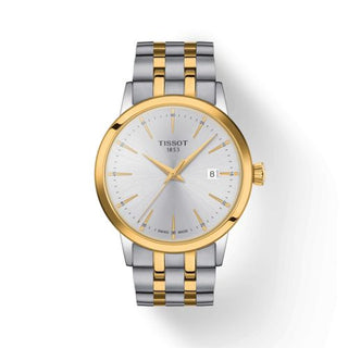 Tissot - T129.410.22.031.00  Dream Quartz 42 Stainless Steel - Yellow Gold / Silver / Bracelet