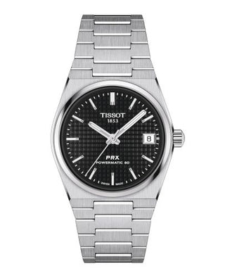 Tissot - T137.207.11.051.00  PRX 35 Powermatic 80 Stainless Steel / Black