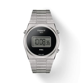 Tissot - T137.463.11.050.00  PRX Digital 40 Stainless Steel / Black