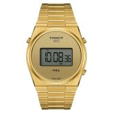 Tissot - T137.463.33.020.00  PRX Digital 40 Yellow Gold / Champagne