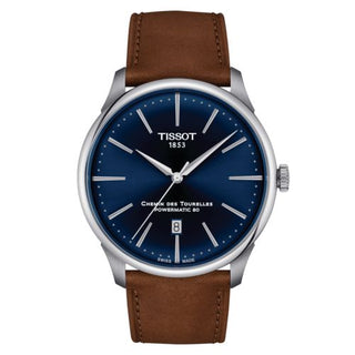 Tissot - T139.407.16.041.00  Chemin Des Tourelles Powermatic 80 42 Stainless Steel / Blue