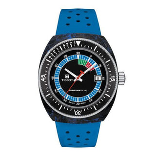 Tissot - T145.407.97.057.01  Sideral Forged Carbon / Blue